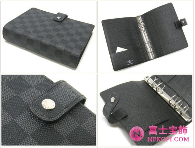 (LOUIS VUITTON)ルイヴィトン スーパーコピー ダミエグラフィットメンズ システム手帳 R20242